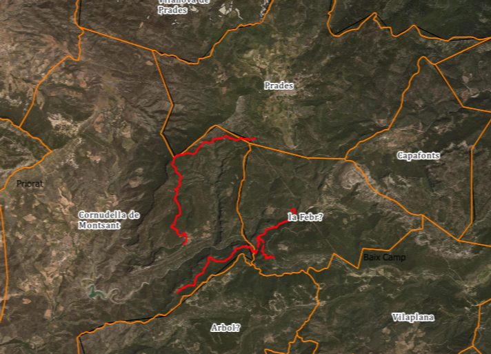 Comunicació del projecte «Millora i manteniment de vials de Cornudella-Prades i Arbolí-la Febró»