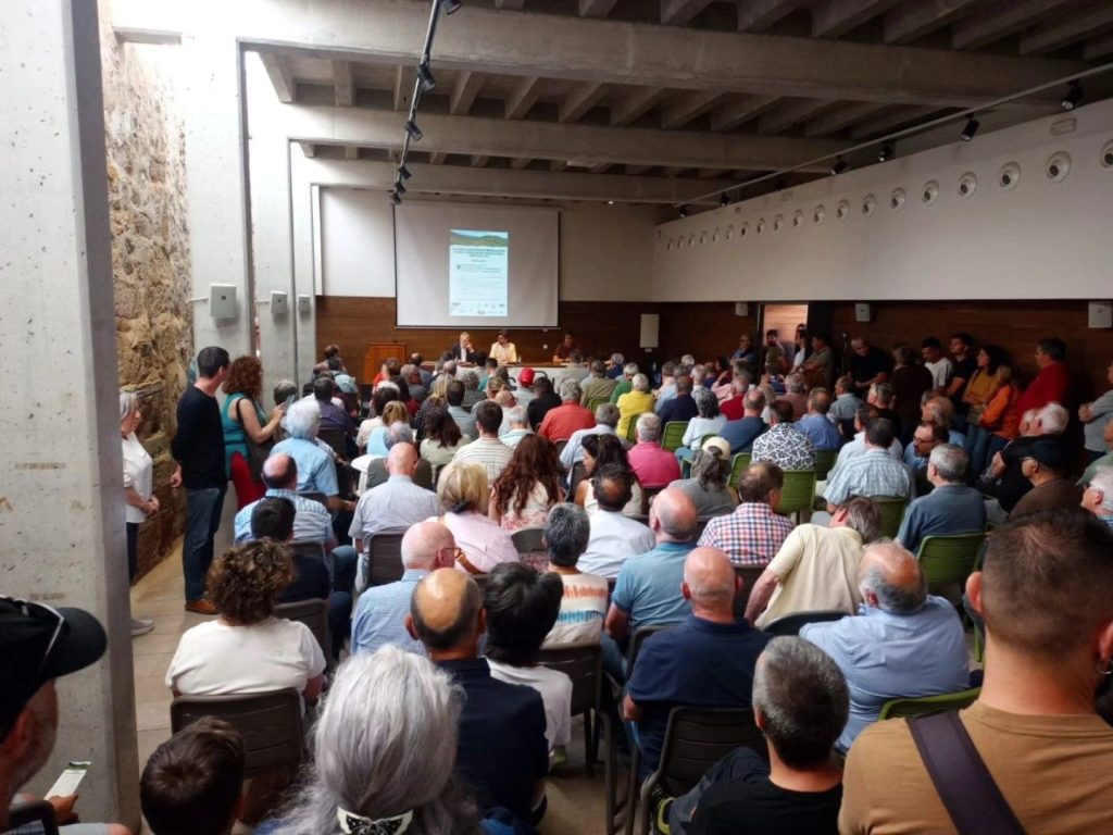 Una imatge general de l'acte.