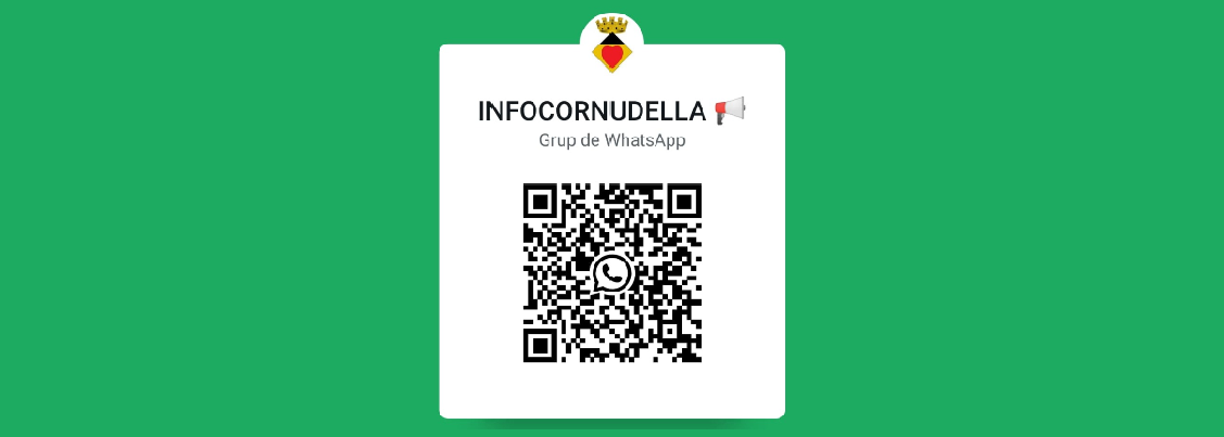 L’Ajuntament de Cornudella de Montsant posa en marxa el nou canal de WhatsApp INFOCORNUDELLA